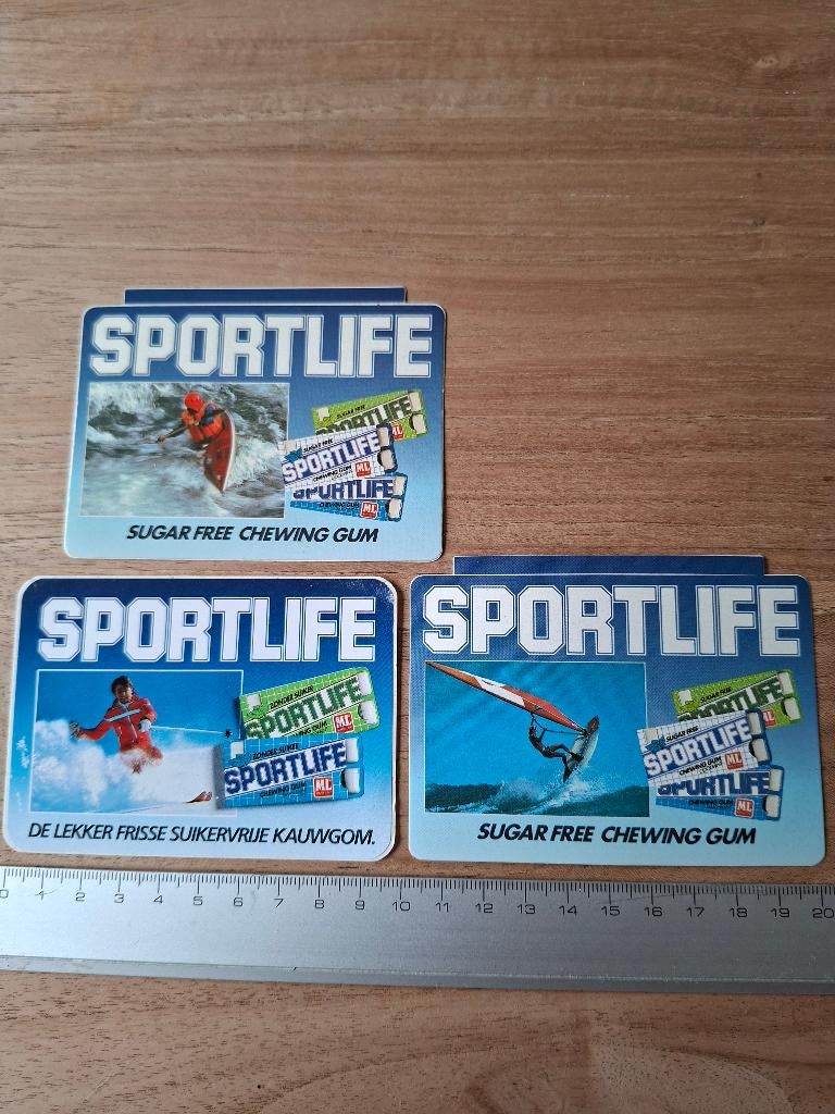 Stickers sportlife, Verzamelen, Ophalen of Verzenden, Zo goed als nieuw, Merk