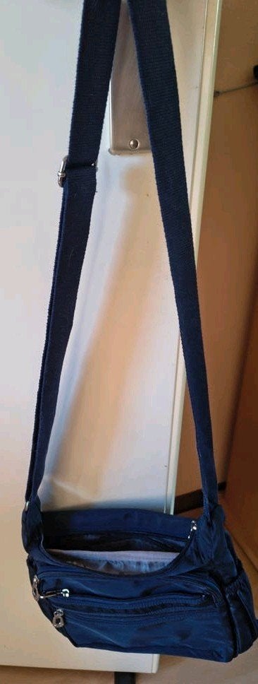 Leuke blauwe tas van Notag, Ophalen of Verzenden, Zo goed als nieuw, Blauw, Schoudertasje