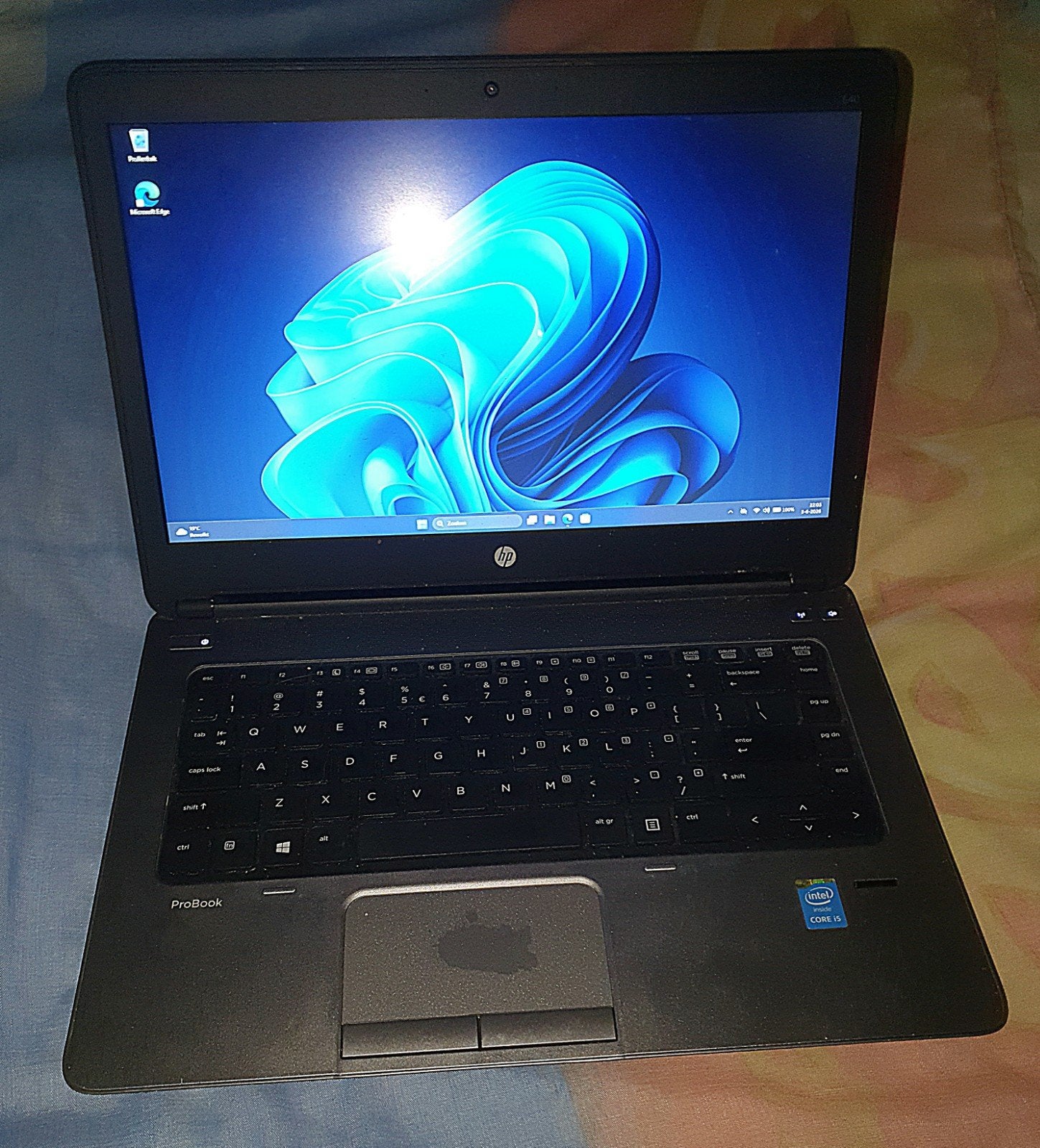 Mooie! HP ProBook 640 - i5 - 8GB RAM - 128GB SSD - W11, Gebruikt, Met videokaart, 2 tot 3 Ghz, Qwerty