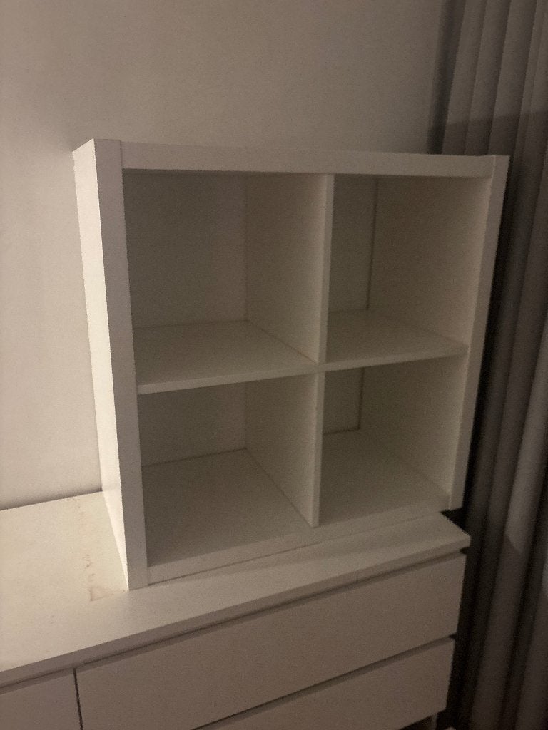 Ikea wit boeken plank, Ophalen, Zo goed als nieuw