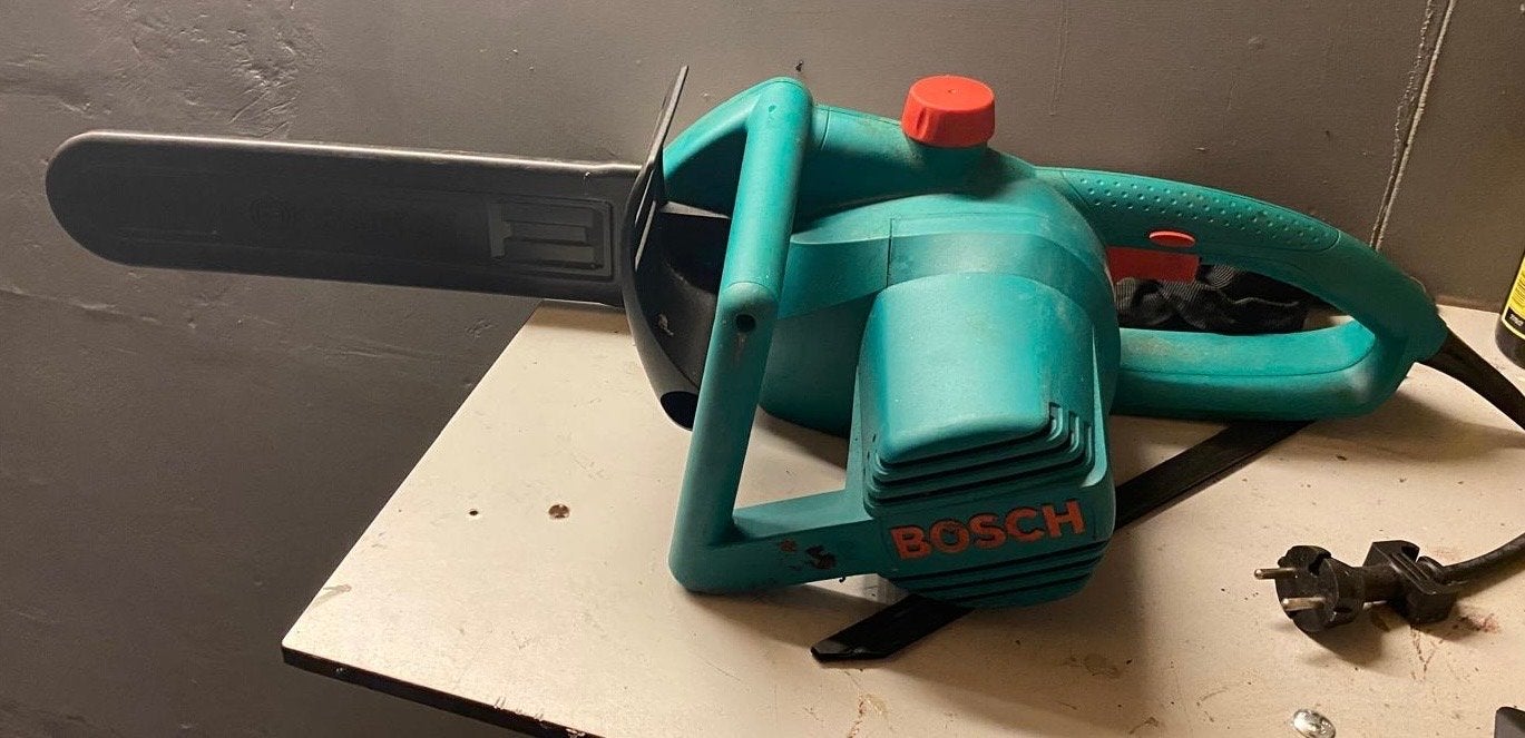 Bosch AKE 30 S elektrische kettingzaag 1800W 30cm, Ophalen, Gebruikt, 70 mm of meer, Kettingzaag