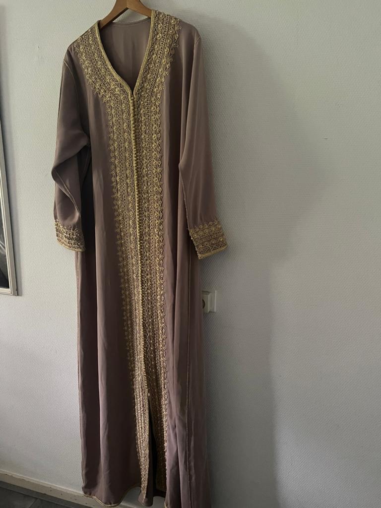 Kaftan XL/XXL, Kleding | Dames, Ophalen, Zo goed als nieuw, Maat 46/48 (XL) of groter, Onder de knie