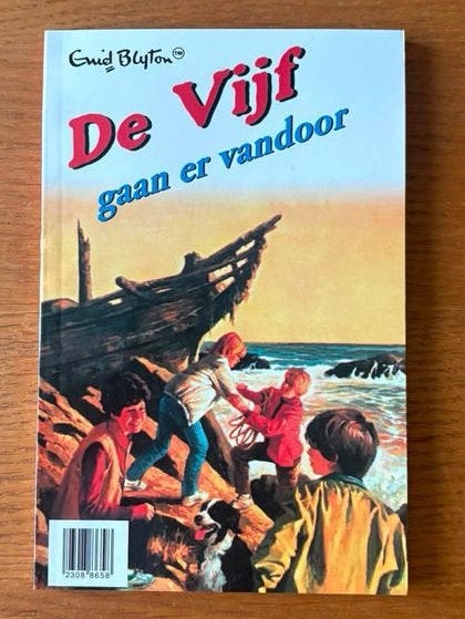 De Vijf gaan er vandoor - Enid Blyton, Ophalen of Verzenden, Gelezen, Fictie