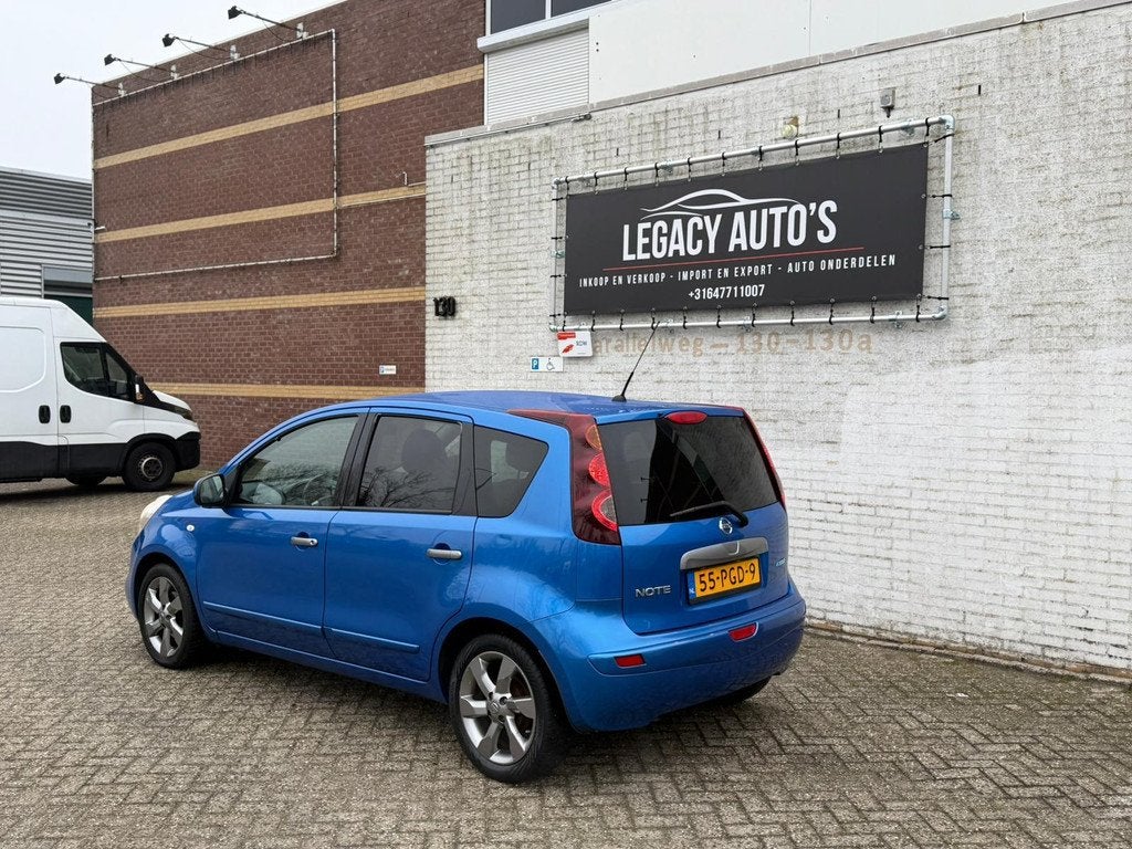 Nissan Note 1.4 Connect Edition - VOL OPTIES - APK 06/2026 -, Voorwielaandrijving, Euro 5, Gebruikt, Zwart