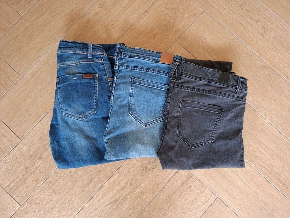 Zwangerschaps jeans mt L/XL - weinig gedragen, Kleding | Dames, Blauw, Maat 42/44 (L), Ophalen of Verzenden, Zo goed als nieuw