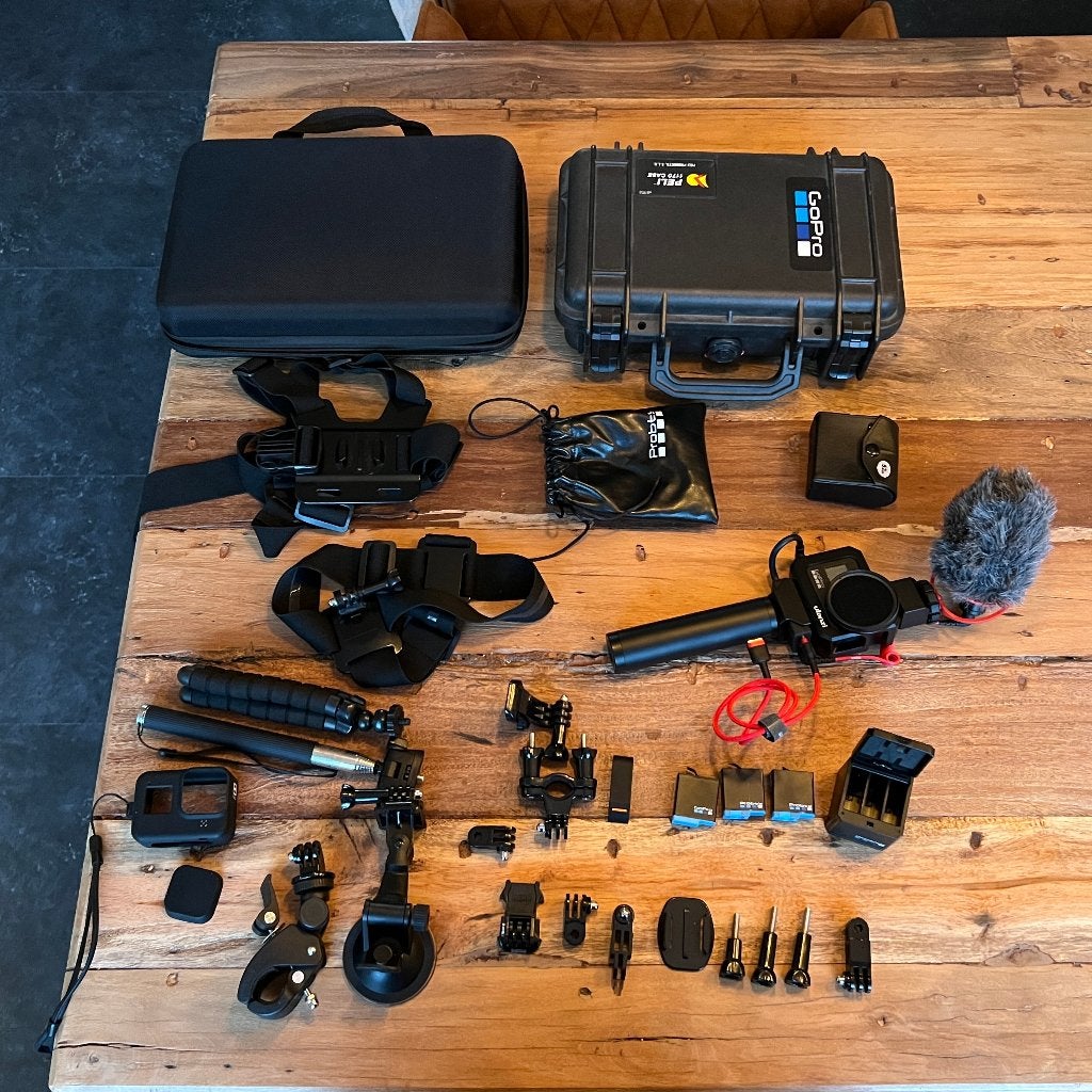 GoPro Hero 8 Black - Ultieme Vlog & Actie Set, Ophalen, Zo goed als nieuw, GoPro