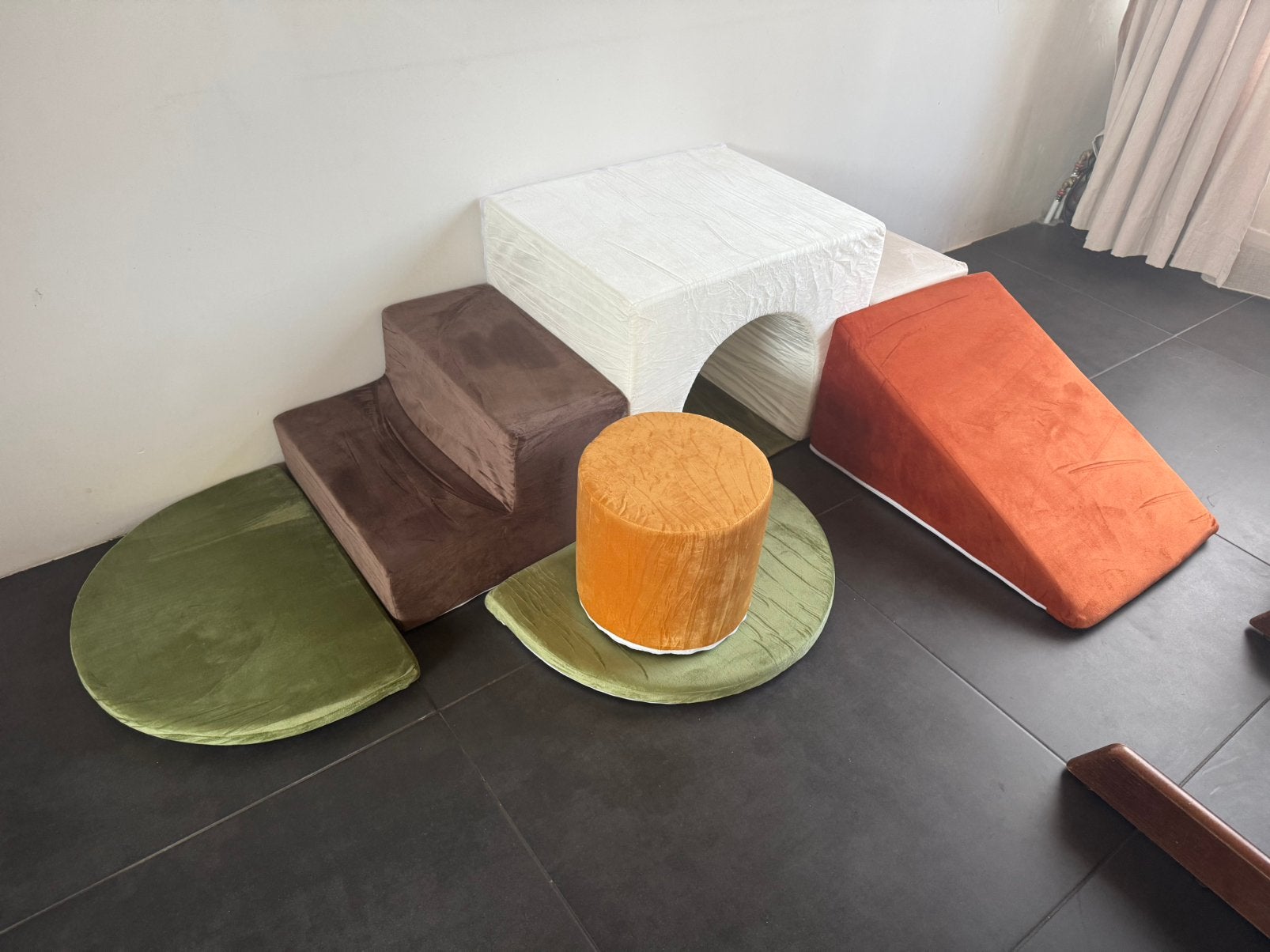 NIEUW Foam blokken kinderen 7-delig, Kinderen en Baby's, Ophalen, Nieuw