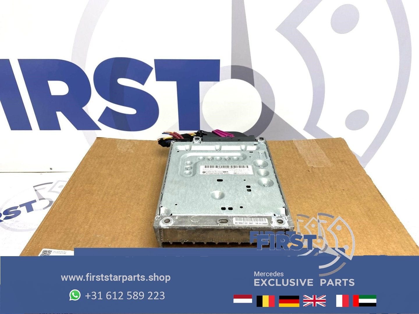 A2129002401 HARMAN BECKER VERSTERKER Mercedes Benz E KLASSE, Auto diversen, Autoradio's, Ophalen of Verzenden, -, -, -