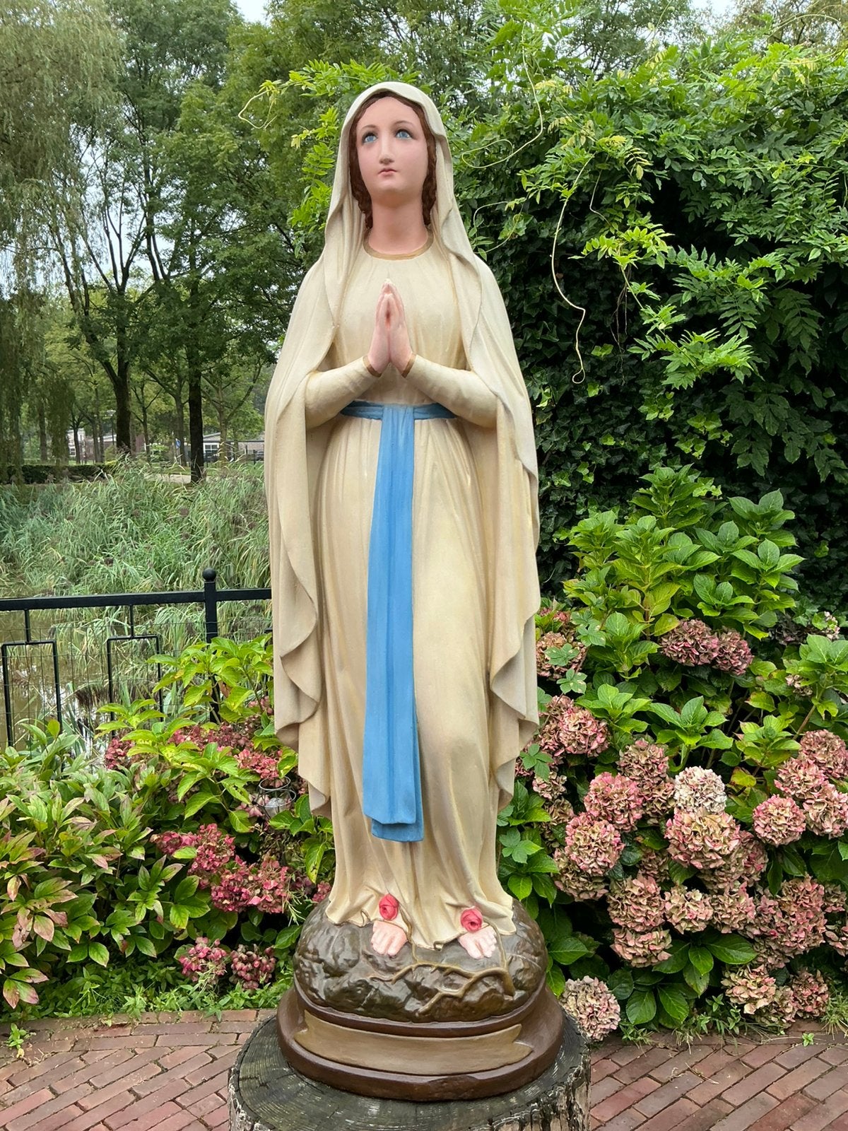 Prachtig groot Mariabeeld ❤️ Maria van Lourdes, Ophalen