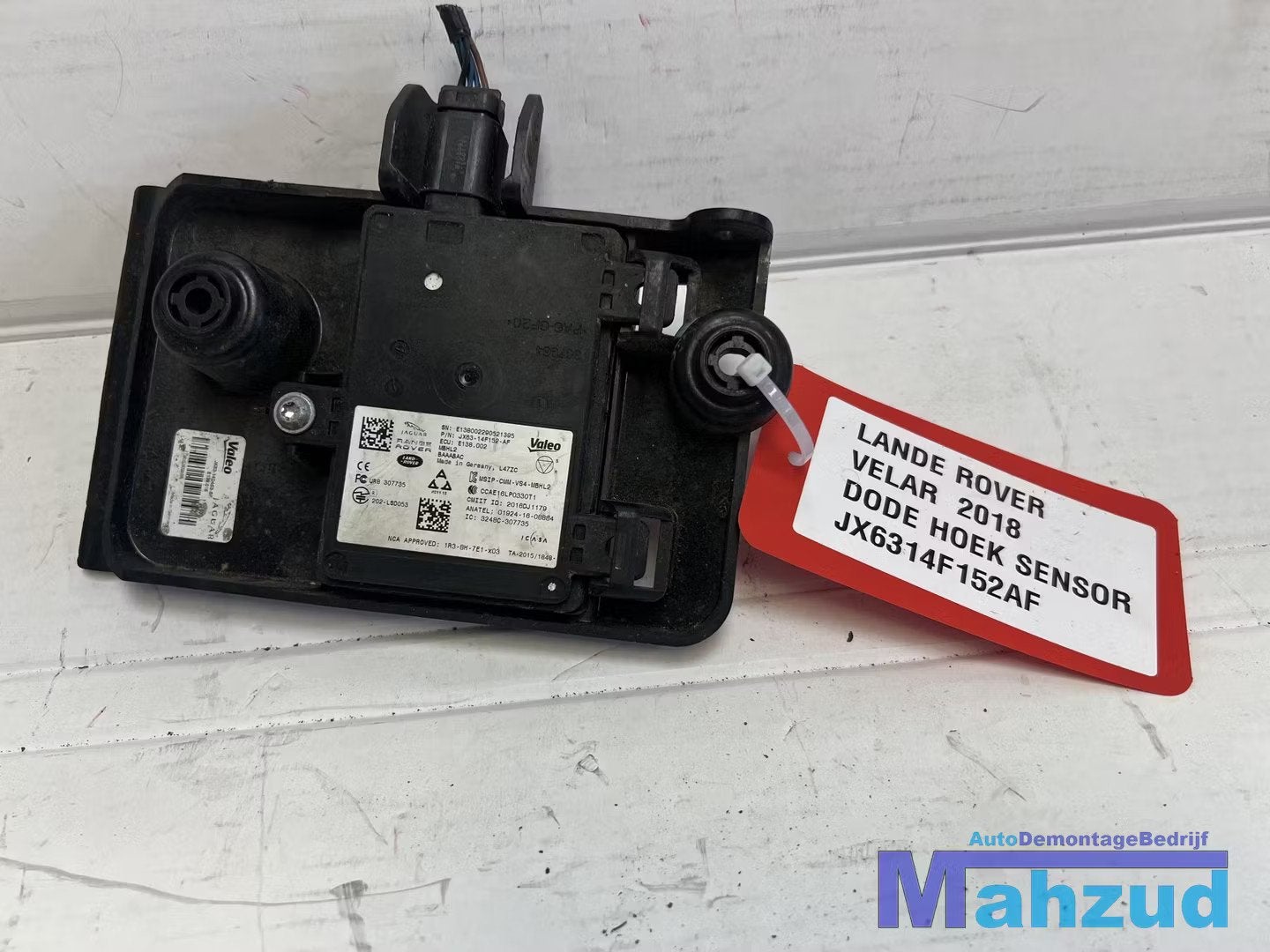LAND RANGE ROVER VELAR Dodehoek sensor JX6314F152AF, Auto-onderdelen, Spiegels, Abbey Road, Whitley 1
CV3 4LF  Coventry, Jaguar Land Rover Limited
