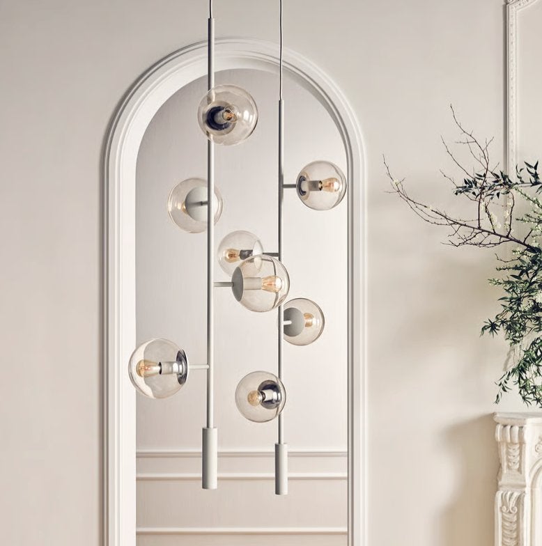 Bolia Orb Lounge Hanglamp Grijs | Van €749, nu, Huis en Inrichting, Lampen | Hanglampen, Bolia, Nieuw, Bolia, Ophalen of Verzenden
