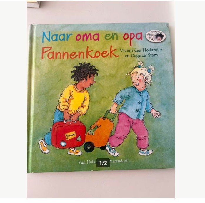 Oma en Opa Pannenkoek - Vivian den Hollander, Ophalen, Zo goed als nieuw, Fictie algemeen, Voorleesboek