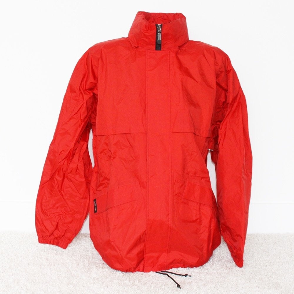 Mooie Weer & Wind/Regen Agu Jas (S) - 14 € 35,-, AGU, Ophalen of Verzenden, Zo goed als nieuw, Rood