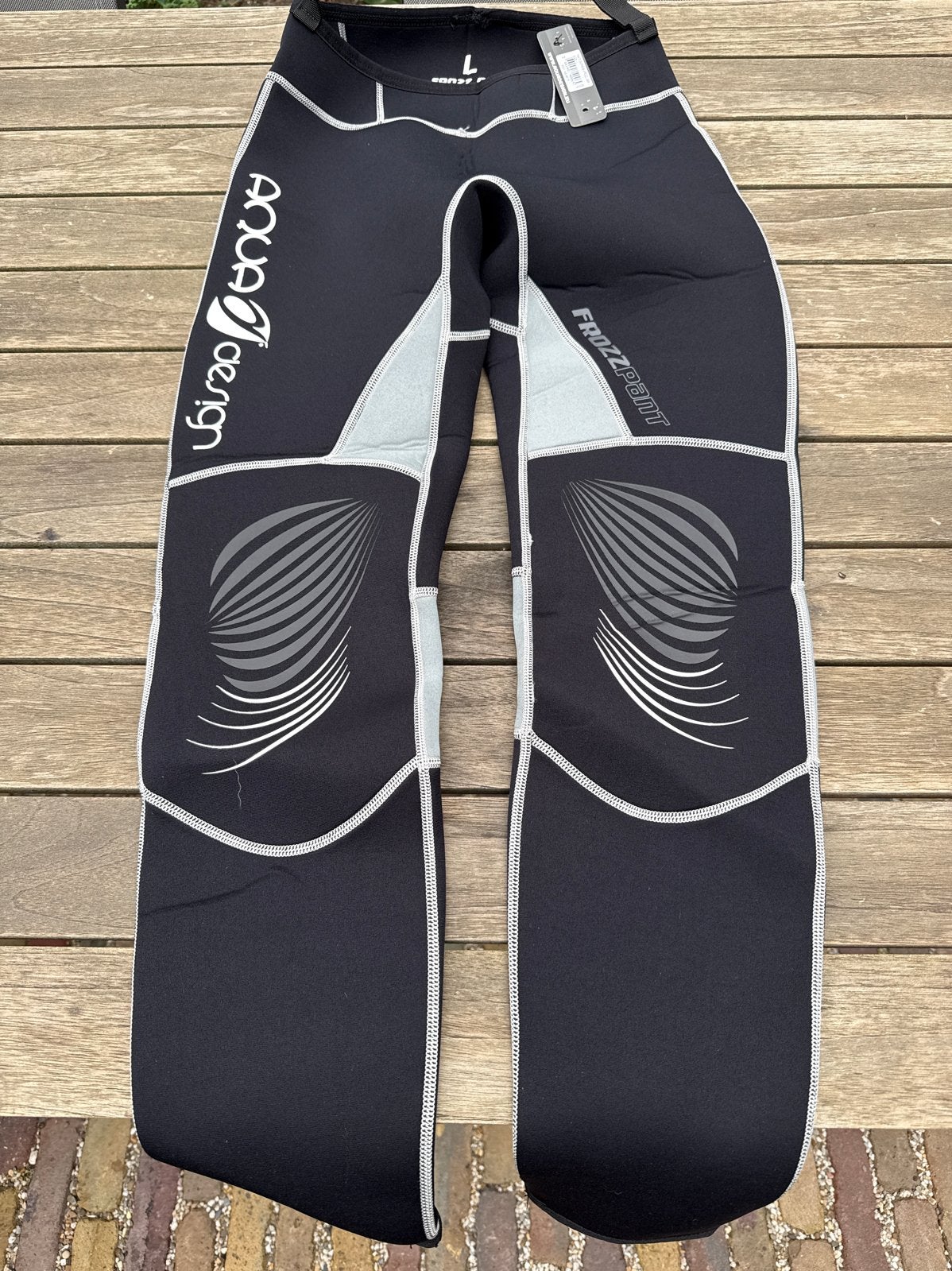 NIEUW - Aquadesign “Frozz” neopreen broek - L, Ophalen, Nieuw, Dame of Heer, Wetsuit