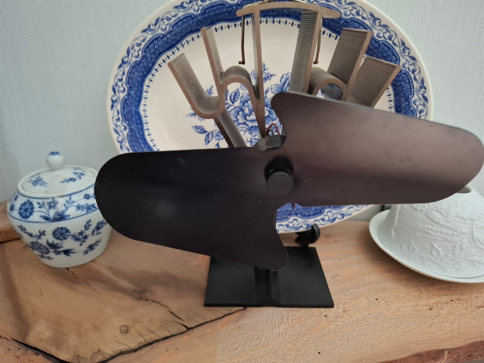 Kachel fan voor houtkachel, Ophalen of Verzenden, Gebruikt