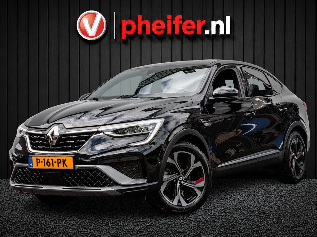 Renault Arkana 1.6 E-Tech Hybrid 145 R.S. Line Trekhaak/ Led, Auto's, Renault, Arkana, Gebruikt, Met garantie (alle), Zwart