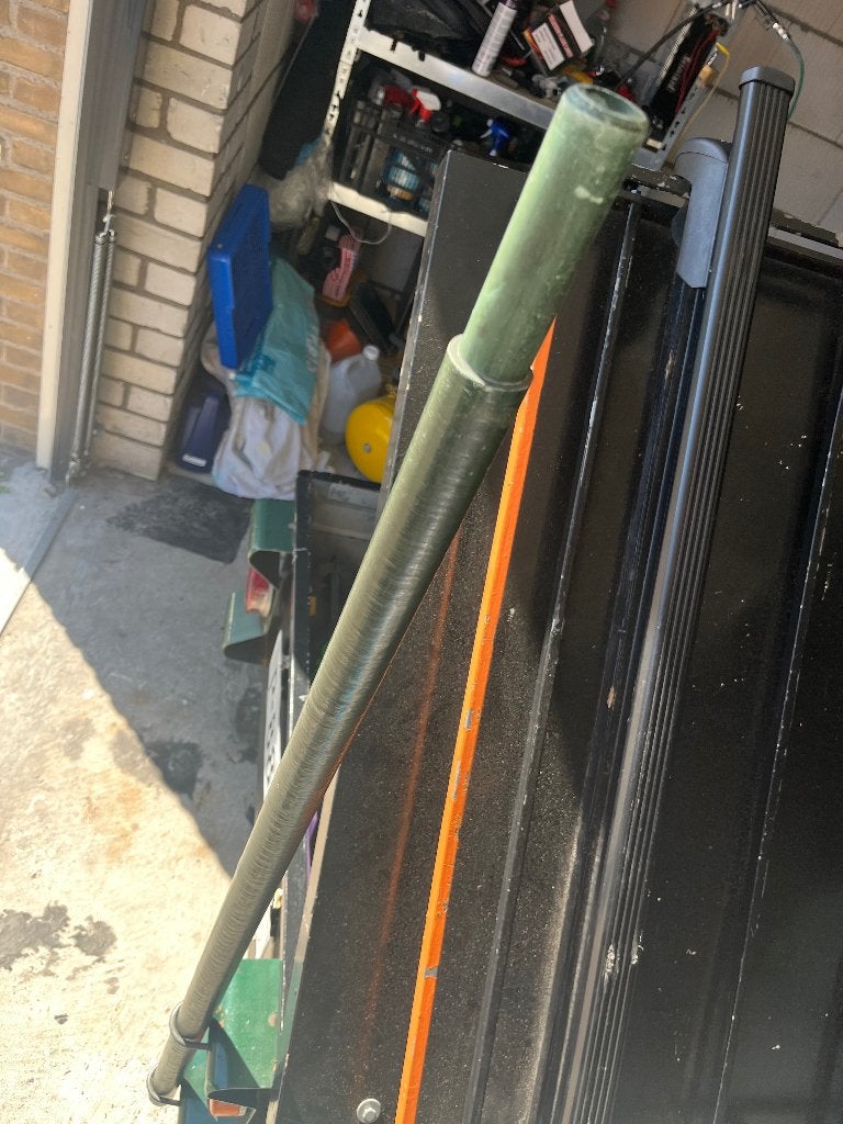 mast 3 delen, Ophalen, Gebruikt, Mast