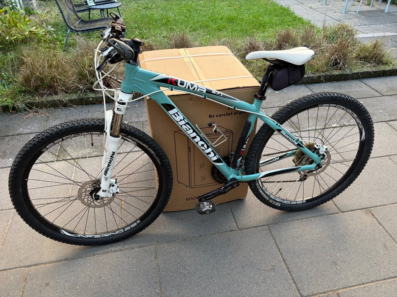 Bianchi Kuma 27.1 Mountainbike - Zo goed als nieuw, Gebruikt, Hardtail, Heren, 49 tot 53 cm