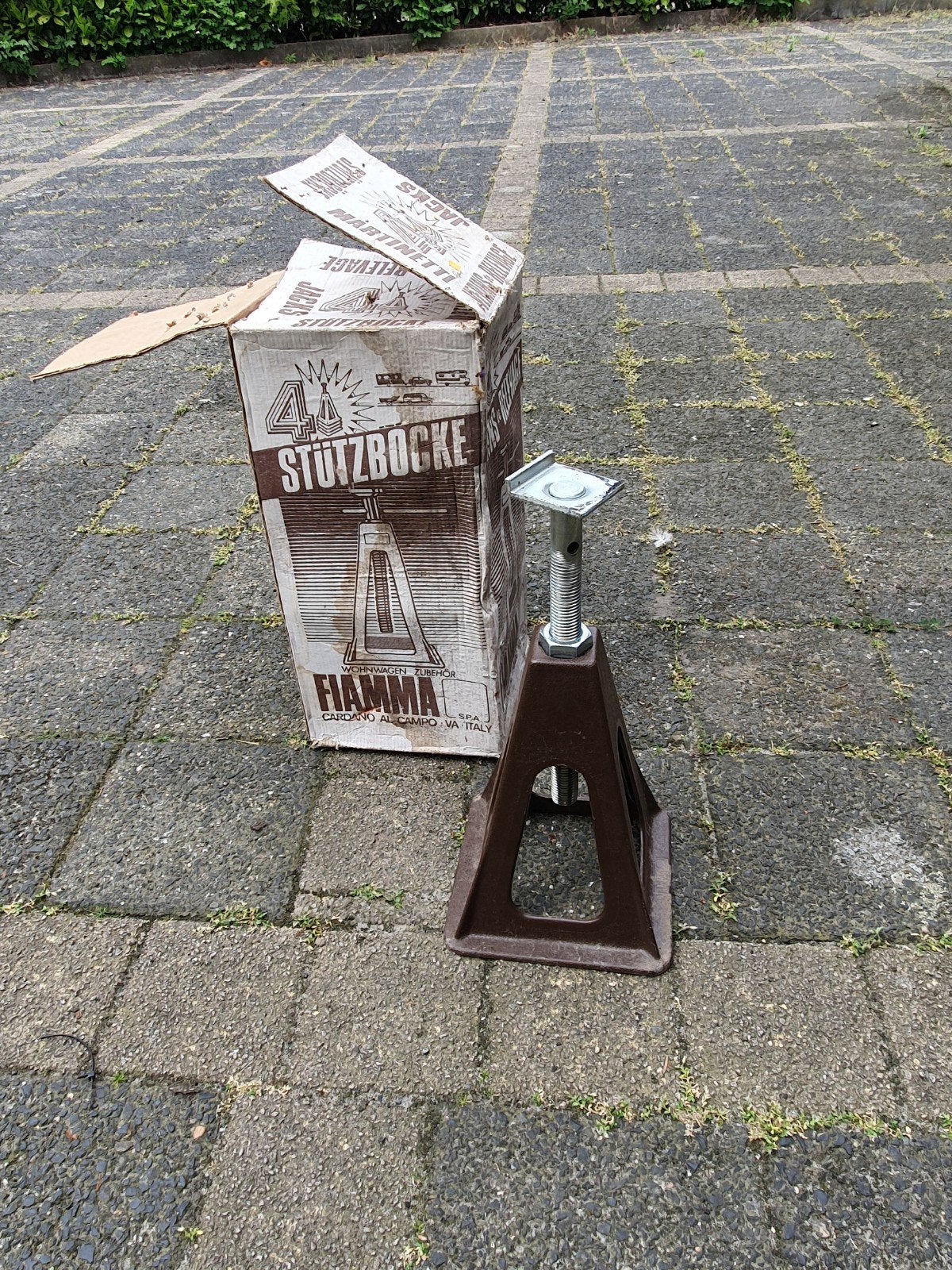 4x Fiamma Stutrocke Caravan Steunpoot - Nieuw in doos, Ophalen, Zo goed als nieuw