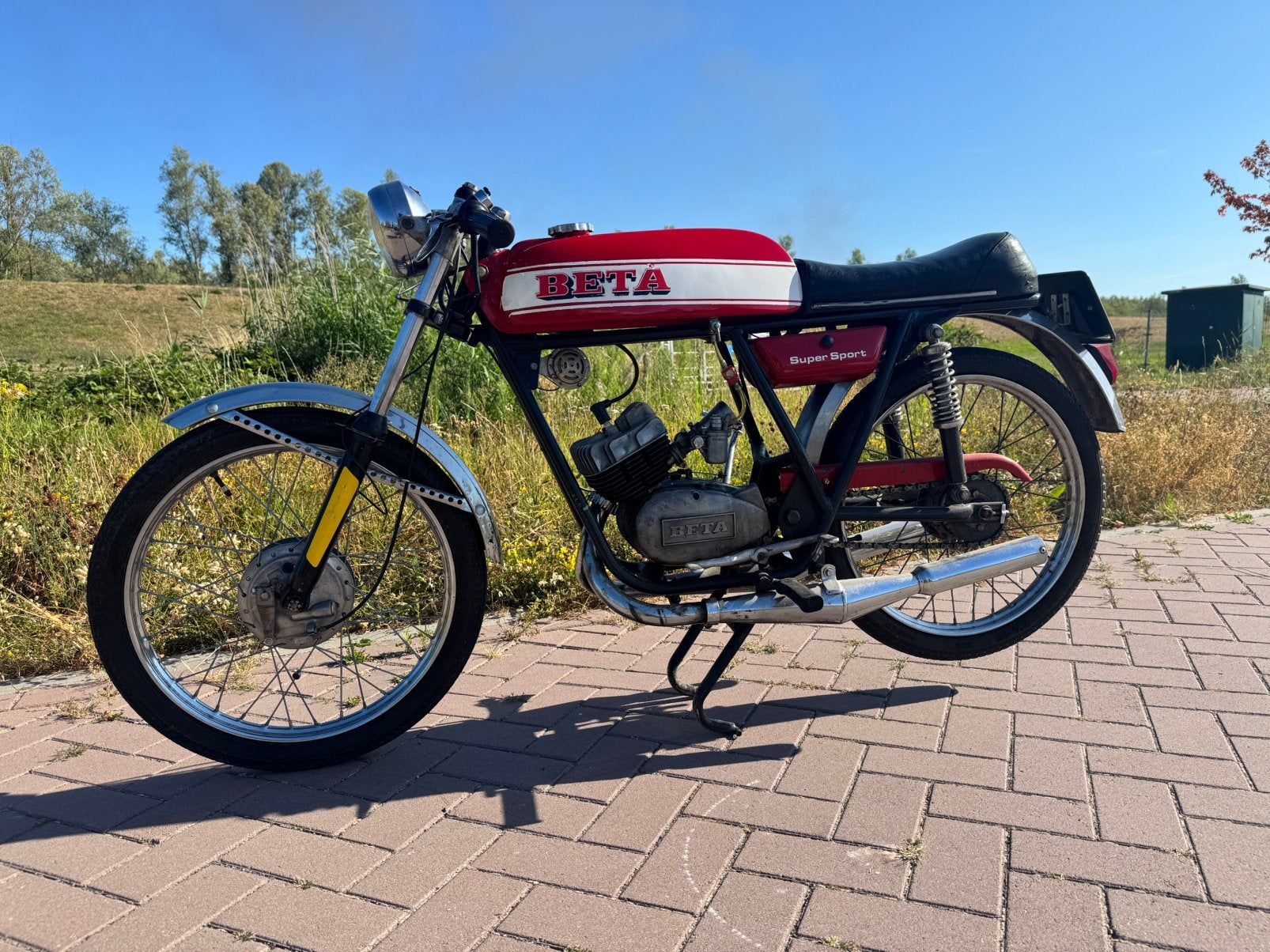 Beta bianchi bj 1967 kenteken, Ophalen