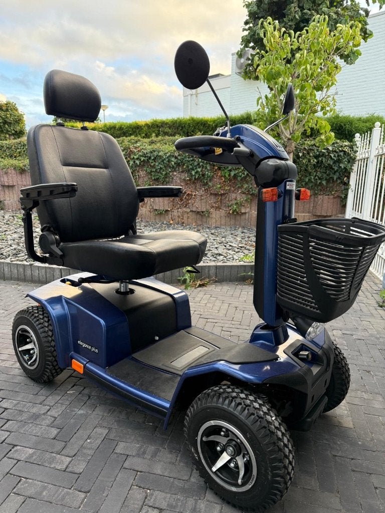 Elegance Plus Scootmobiel (2x gebruikt), Diversen, Brommobielen en Scootmobielen, Zo goed als nieuw, 15 km of minder, 11 t/m 15 km/u