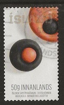 IJsland 46, balletjes voor willyenanita, Verzenden, IJsland, Gestempeld