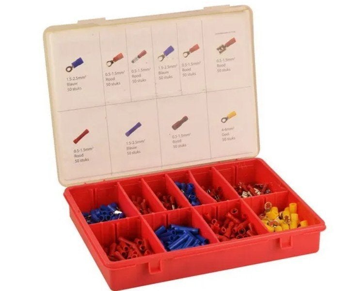 Assortimentdoos kabelschoentjes 500-delig, Ophalen of Verzenden, Nieuw