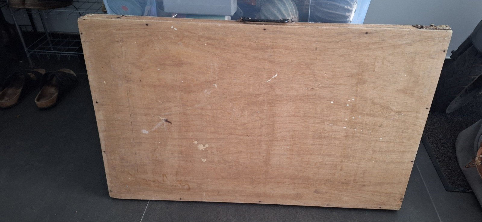 Behangtafel, Doe-het-zelf en Verbouw, Ophalen, Minder dan 25 mm, Pallet, Minder dan 200 cm