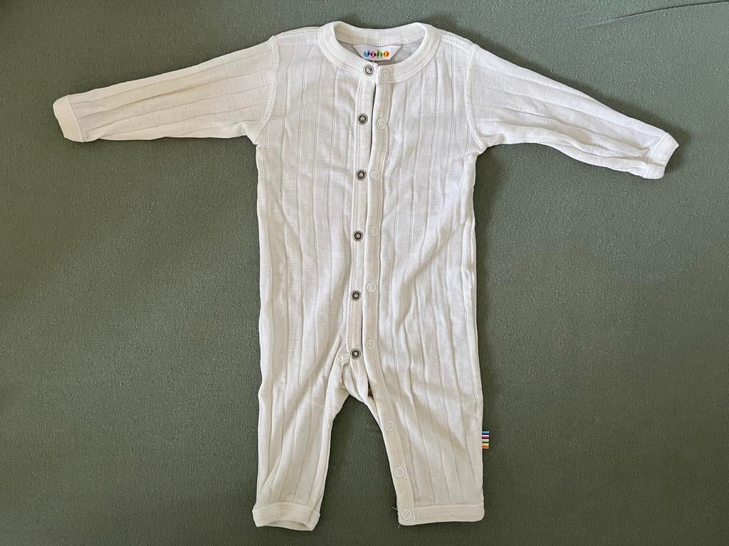 Joha jumpsuit wol/zijde, kleur naturel, maat 56/62, Verzenden, Zo goed als nieuw, Jongetje of Meisje, Pakje