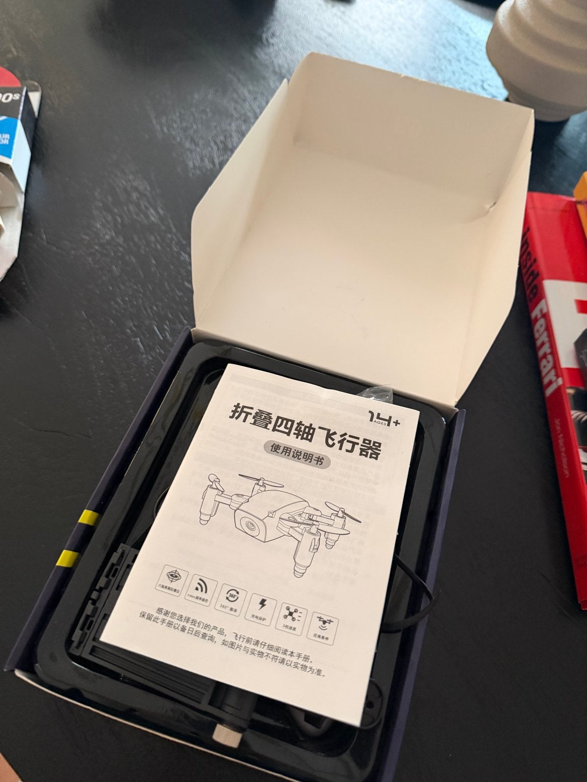 Opvouwbare mini drone met camera - Wit, Ophalen, Basiskwaliteit, Overige merken, Nieuw