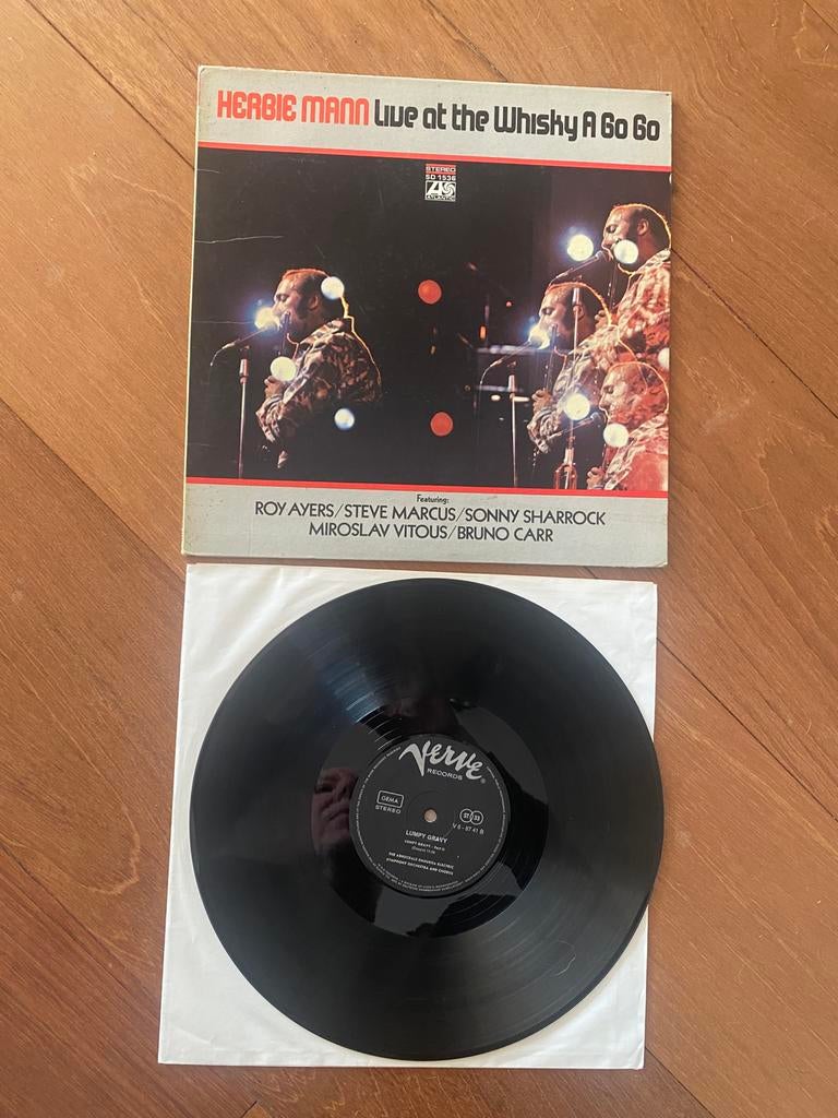 Herbie Mann live, Ophalen of Verzenden, 1960 tot 1980, Zo goed als nieuw, Jazz