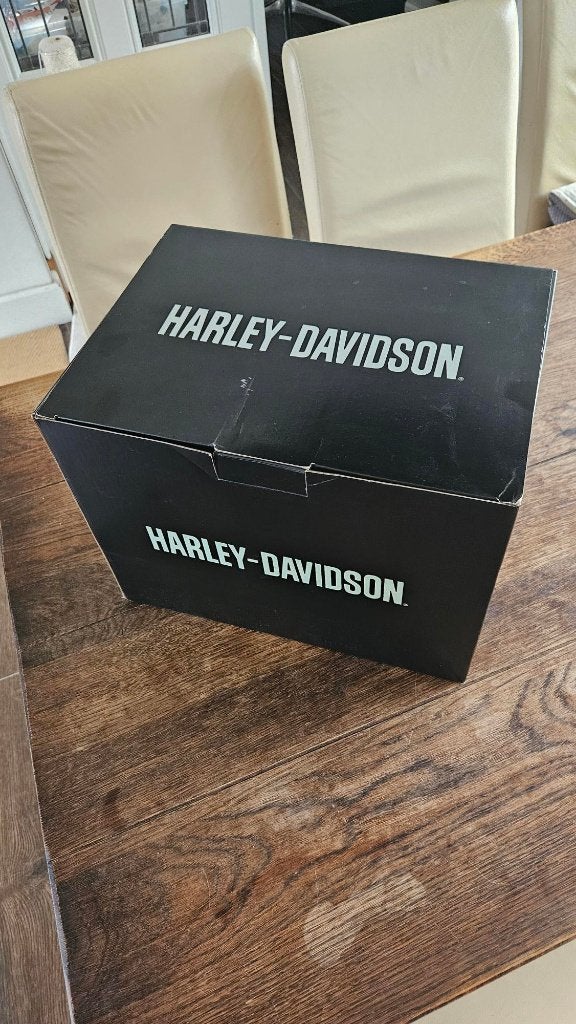 Originele Harley-Davidson systeemhelm met Sun Shield maat M, Motoren, Ophalen, M, Systeemhelm, Heren