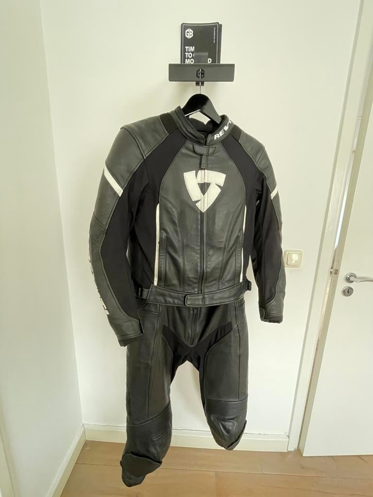 Rev’it! 2 delig Xana 3 Ladies leren motorpak. Maat 42, Ophalen of Verzenden, Tweedehands, Dames, Combipak