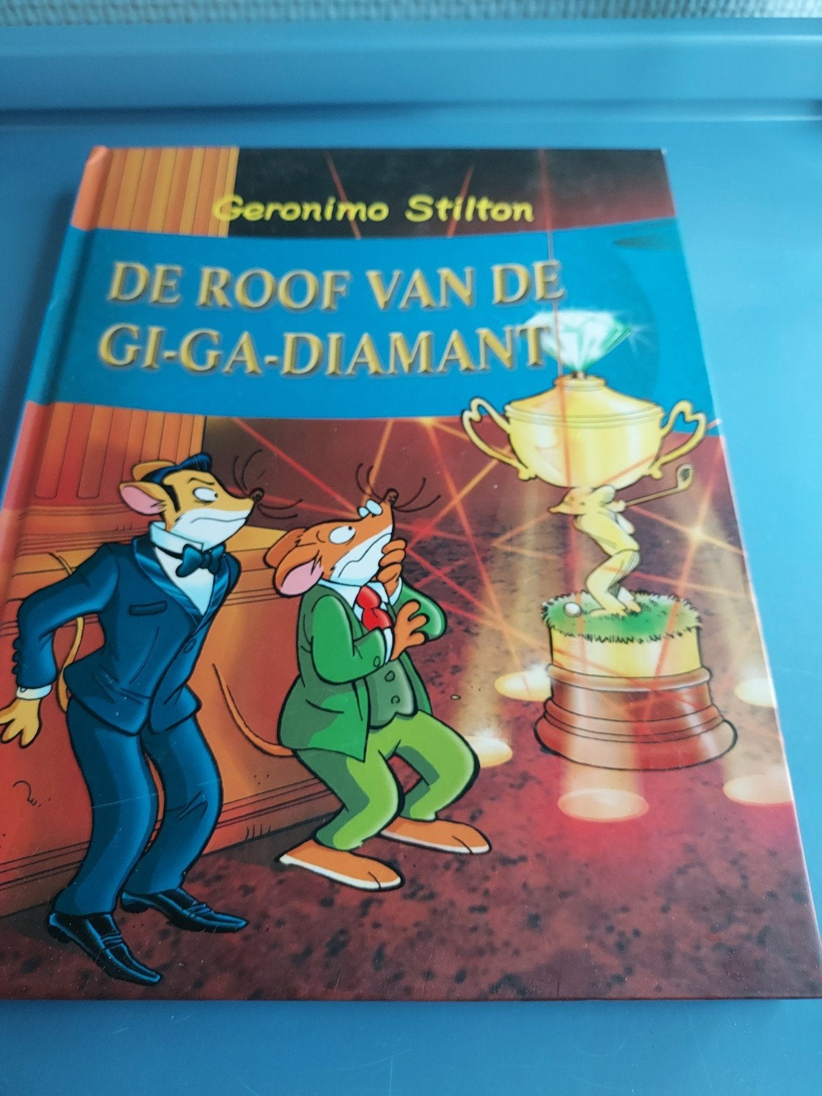 De roof van de gi-ga-diamant, Ophalen of Verzenden, Gelezen