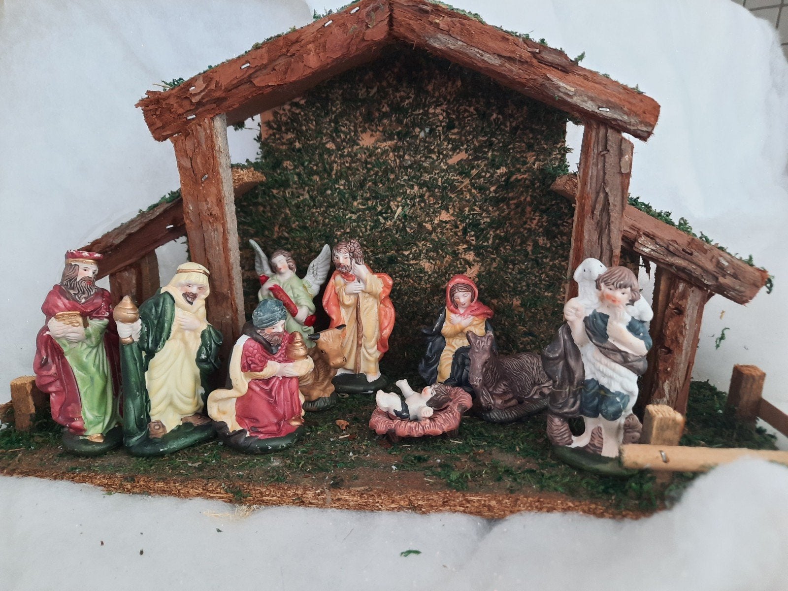 kerststal, Ophalen