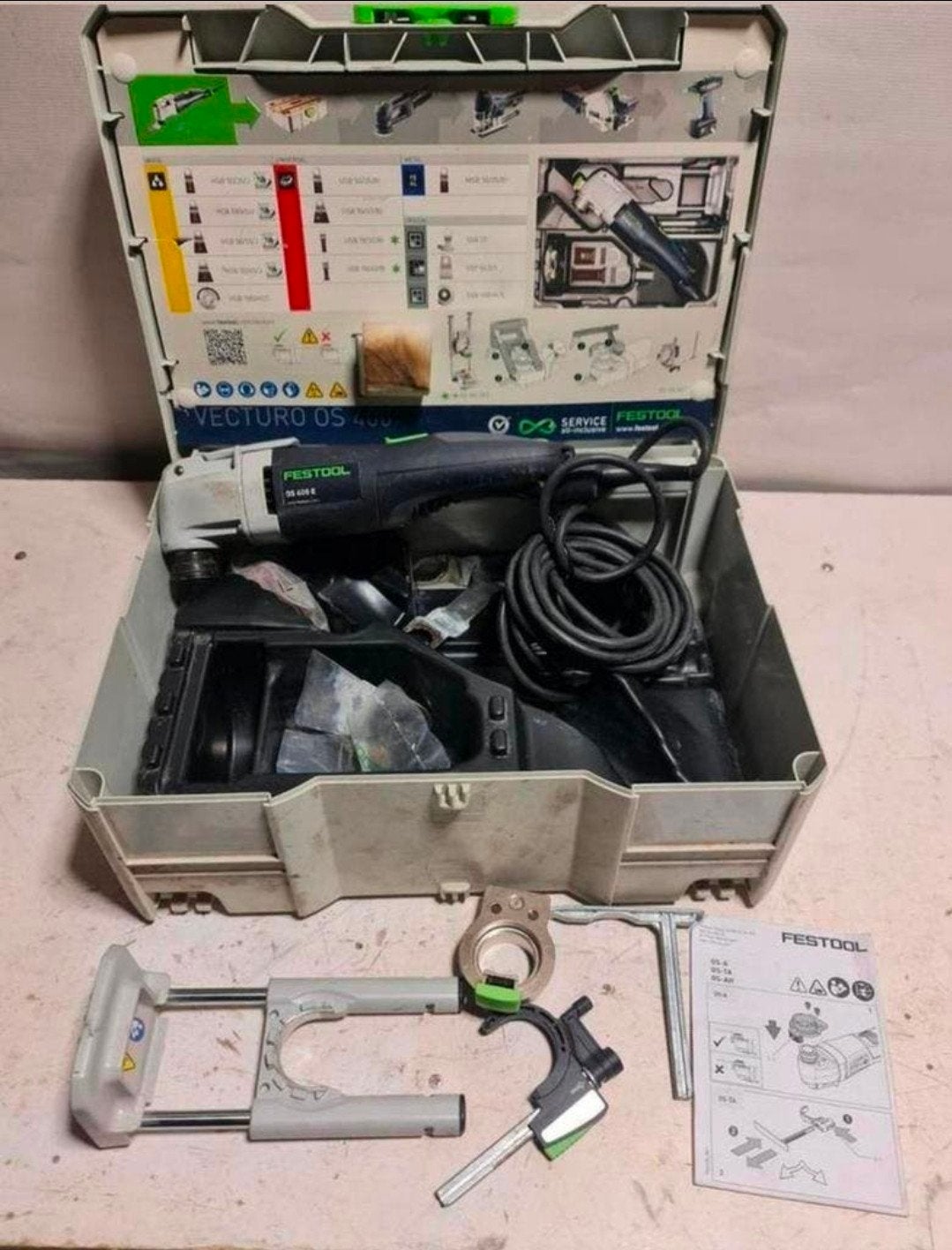 Festool Os400 multitool 400W 230V + accessories, Ophalen of Verzenden, Festool, N.v.t, N.v.t