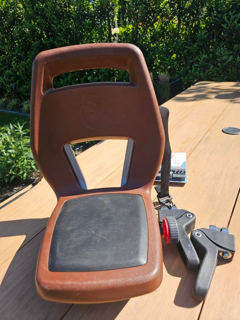 Qibbel fietszitje achter bruin - Max 35 kg, Fietsen en Brommers, Ophalen of Verzenden