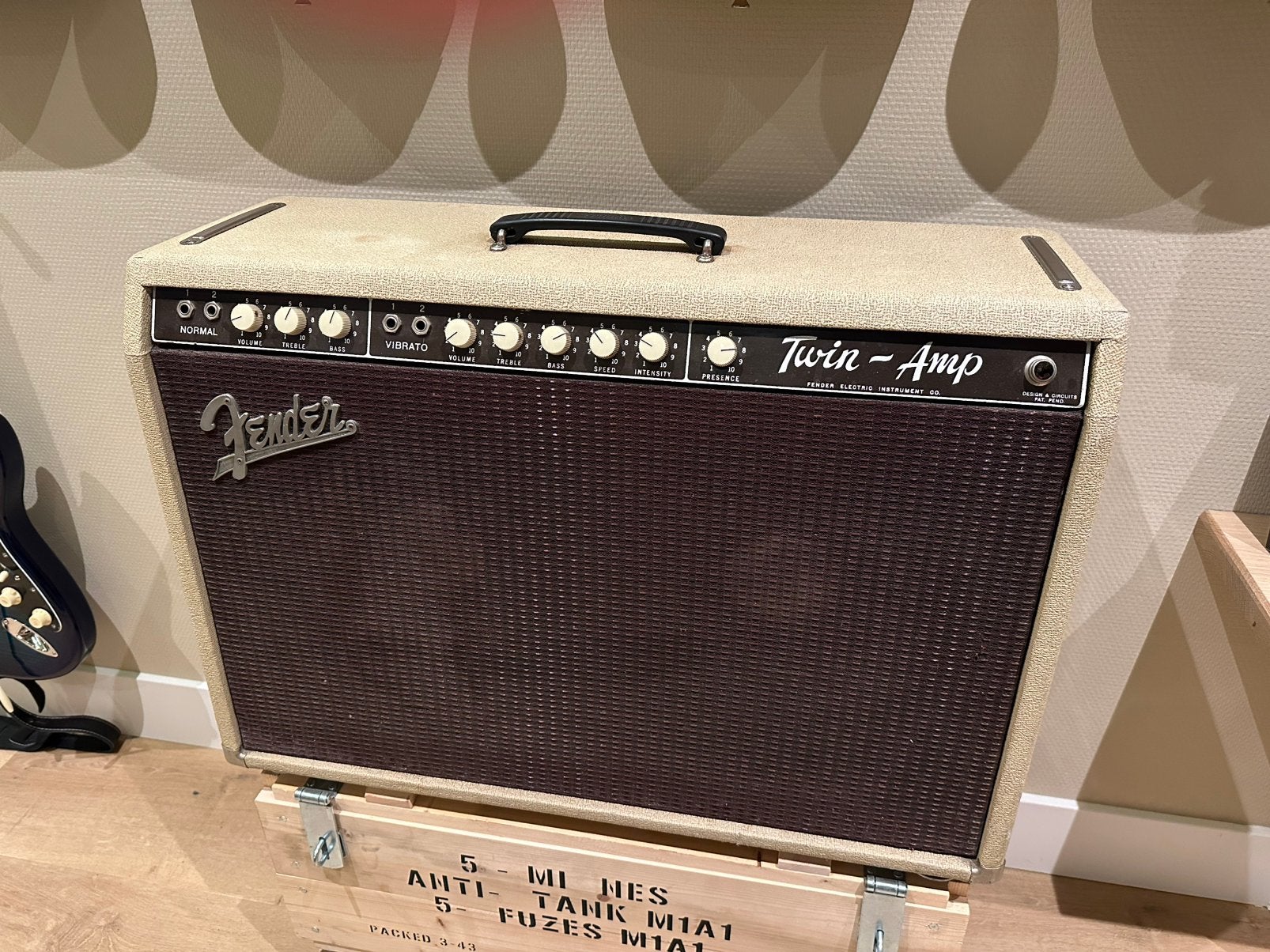 Fender twin amp 1962, Ophalen, Zo goed als nieuw, Minder dan 50 watt