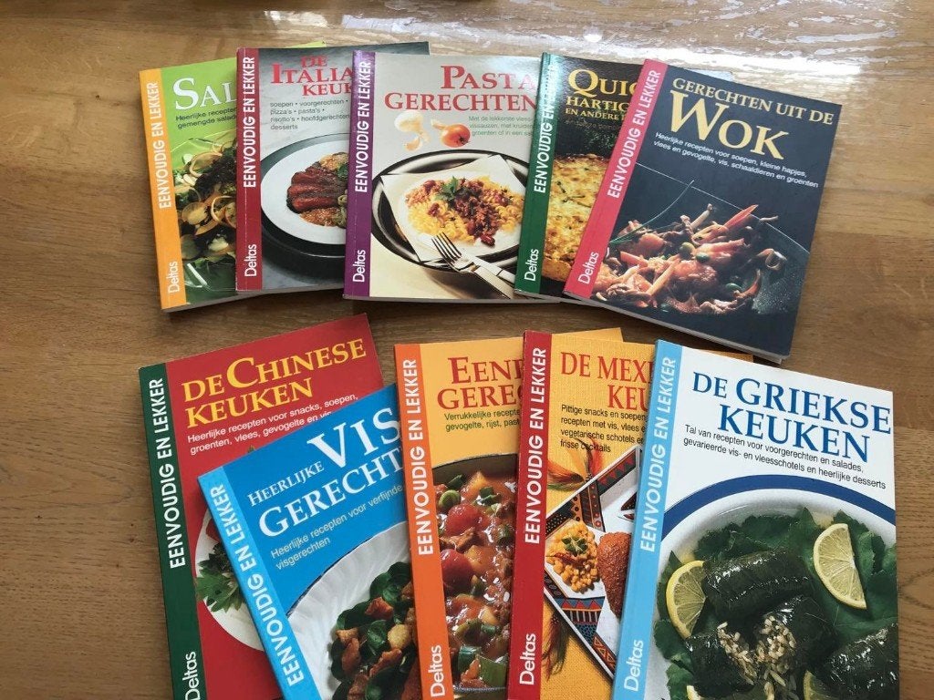 kookboeken nieuw diverse series en kookkunsten, Ophalen of Verzenden, Zo goed als nieuw, Overige gebieden, Hoofdgerechten