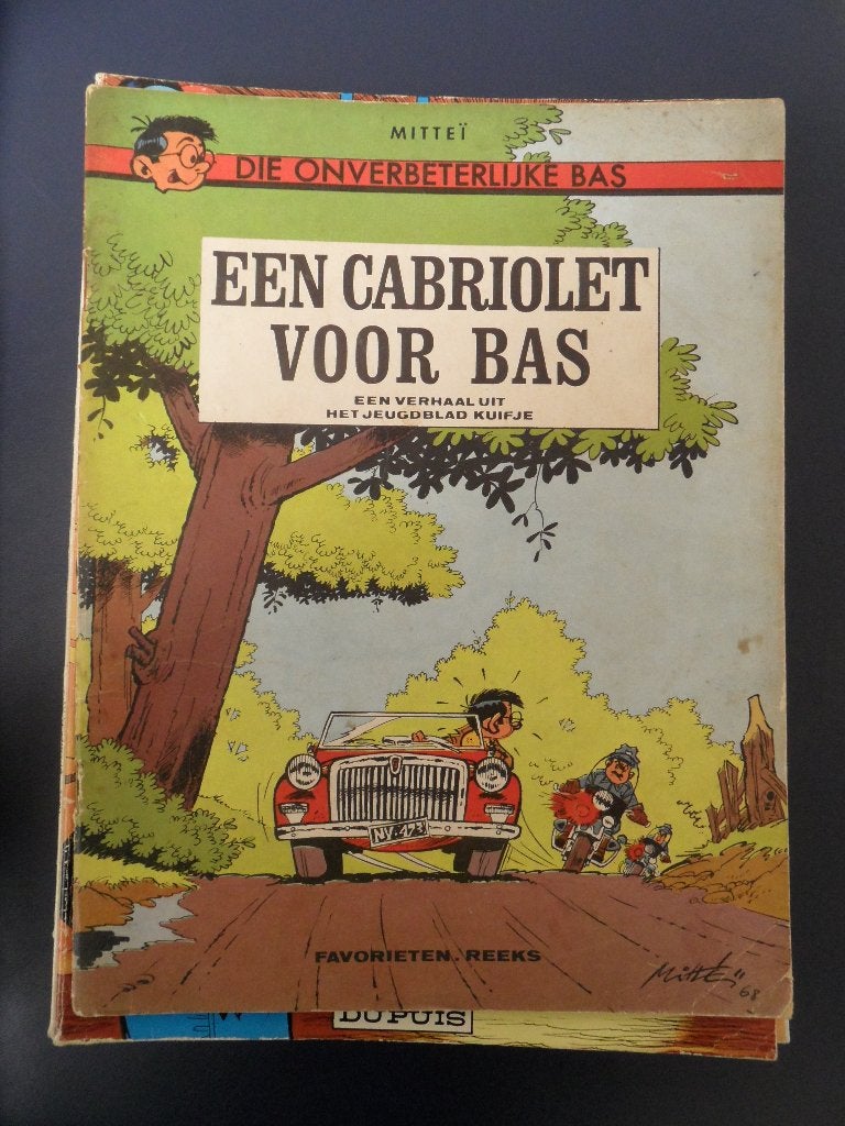 De onverbeterlijke Bas., Eén stripboek, Ophalen of Verzenden, Zo goed als nieuw