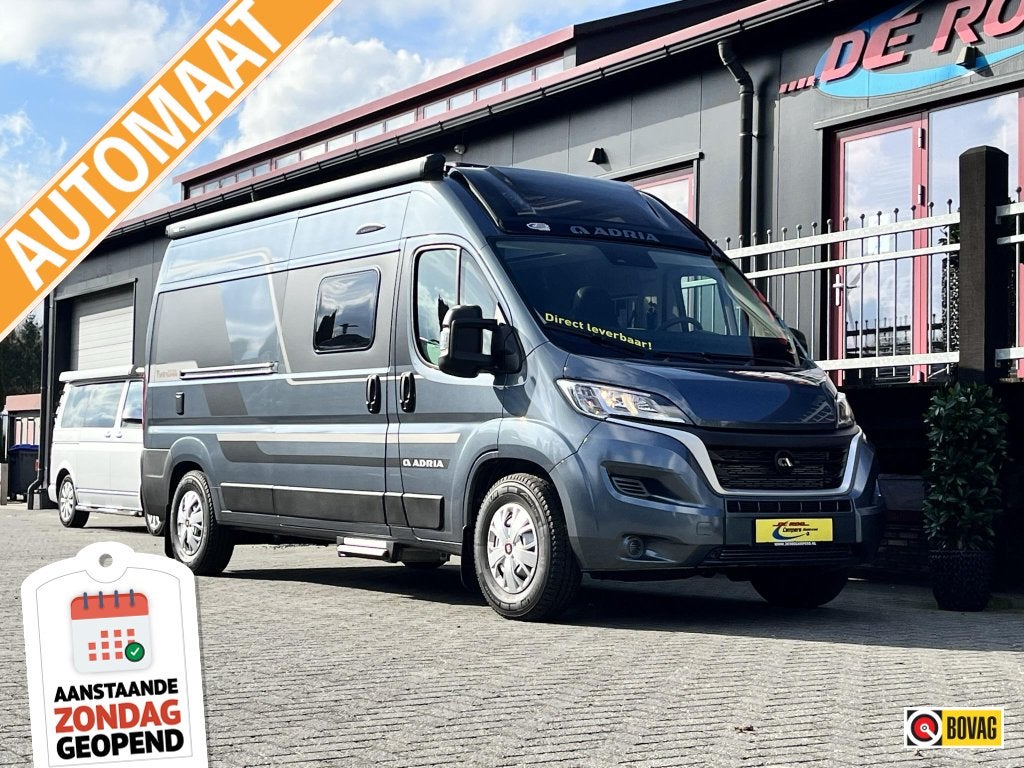Adria Twin Supreme 600 SPB - Automaat - buscamper - KORTING, Fiat, Tot en met 2, 6 tot 7 meter, Bedrijf