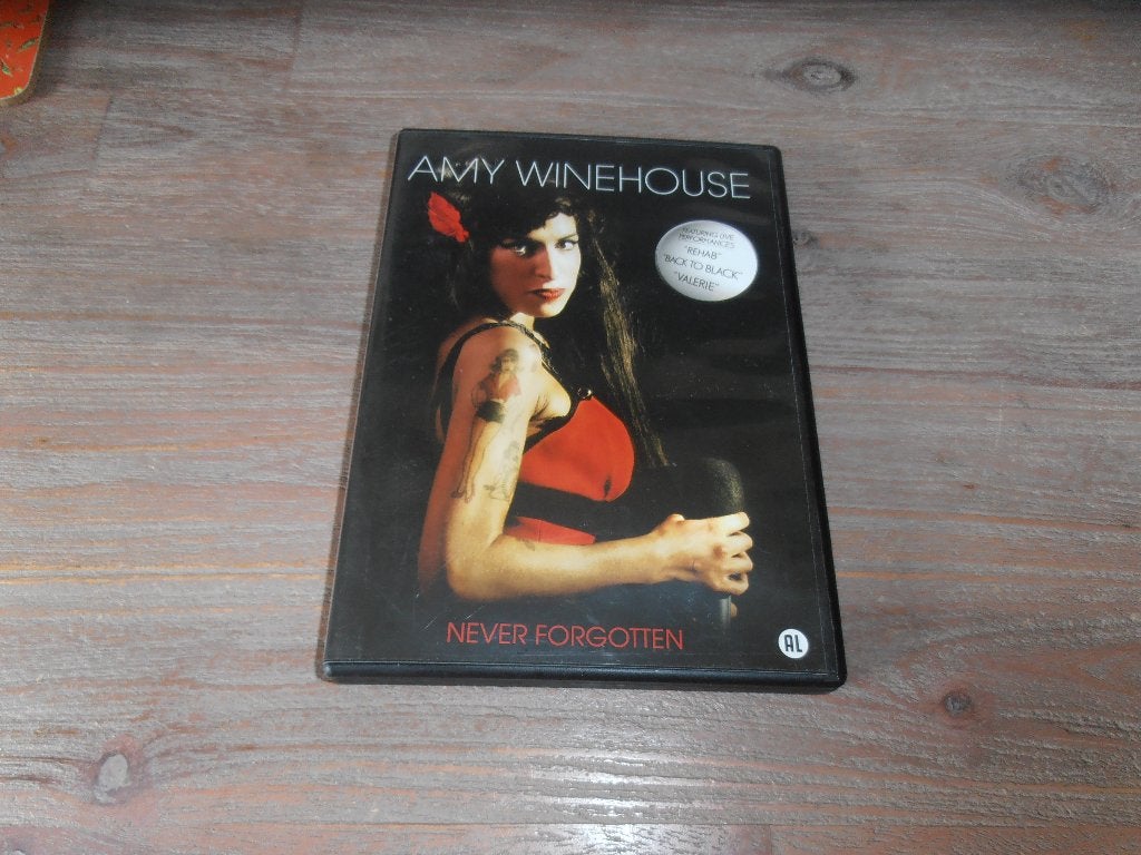 Amy Winehouse - Never Forgotten DVD, Alle leeftijden, Ophalen of Verzenden, Zo goed als nieuw, Muziek en Concerten