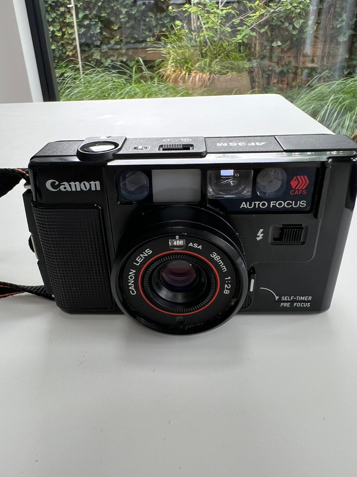 Canon AF35M – Vintage 35mm Point-and-Shoot, Ophalen, Gebruikt, Compact, Canon