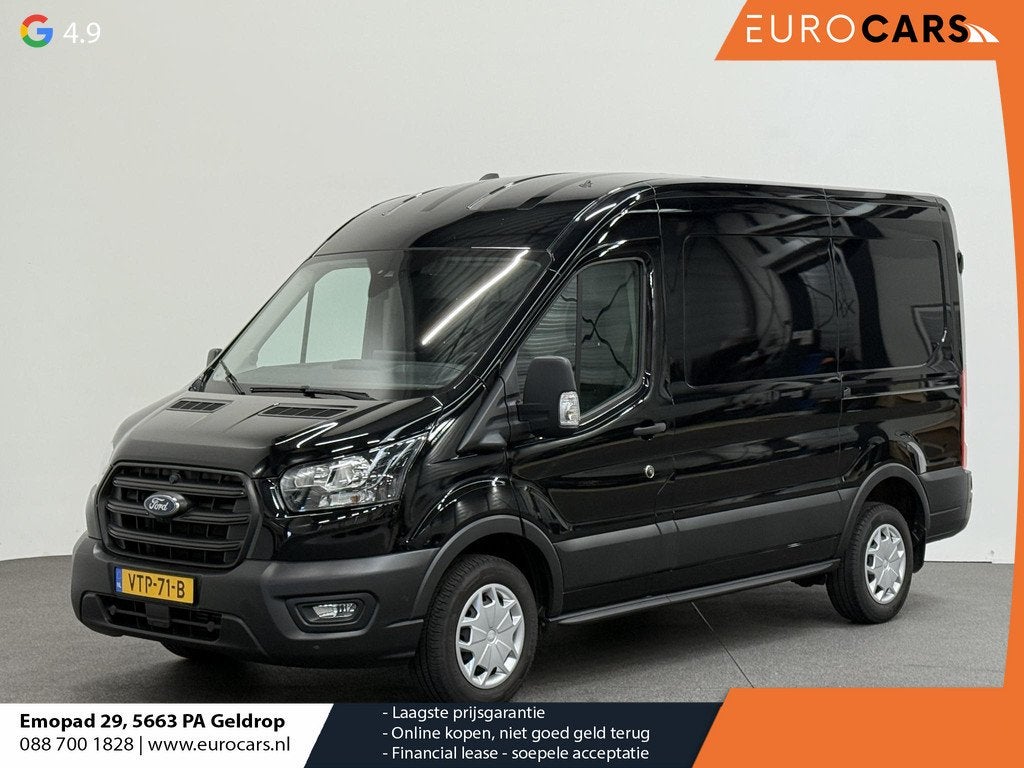 Ford Transit 310 2.0 TDCI L2H2 130PK Trend Automaat Navigati, Auto's, Bestelauto's, Stof, Euro 6, 4 cilinders, 129 pk