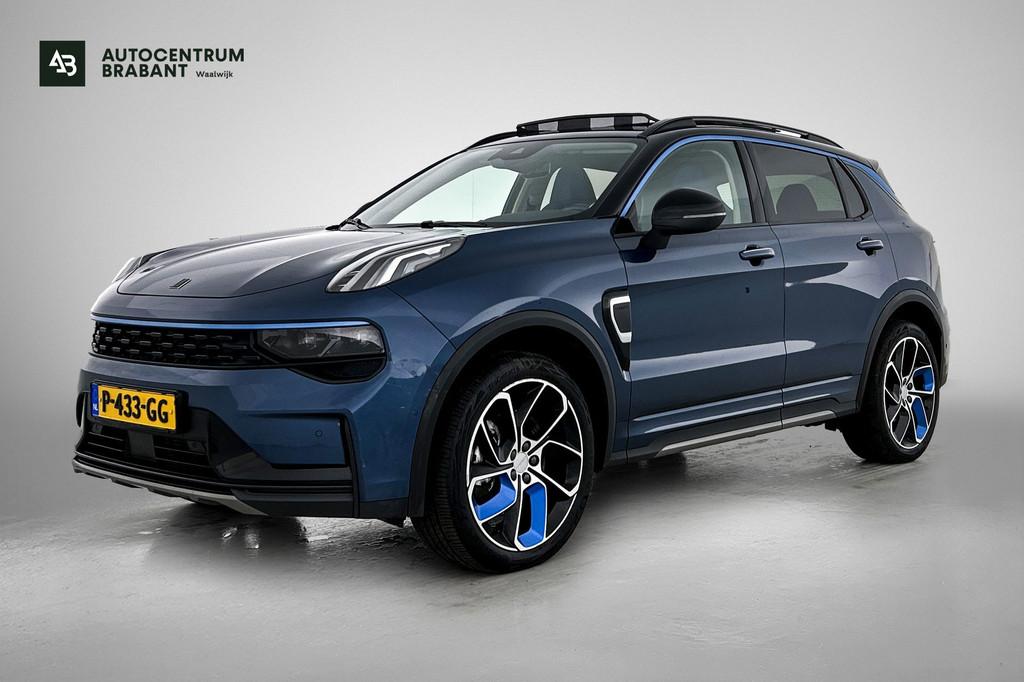 Lynk & Co 01 1.5 (1e Eig NL-auto, Goed ondH, Panorama, Carpl, Auto's, Blauw, 120 €/maand, Bedrijf, Adaptive Cruise Control