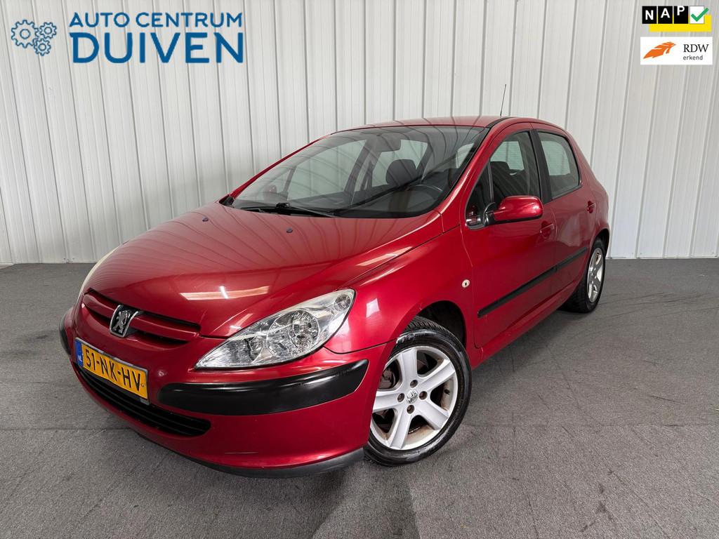 Peugeot 307 2.0 | Automaat | Nieuw APK, Gebruikt, Zwart, 4 cilinders, Startonderbreker