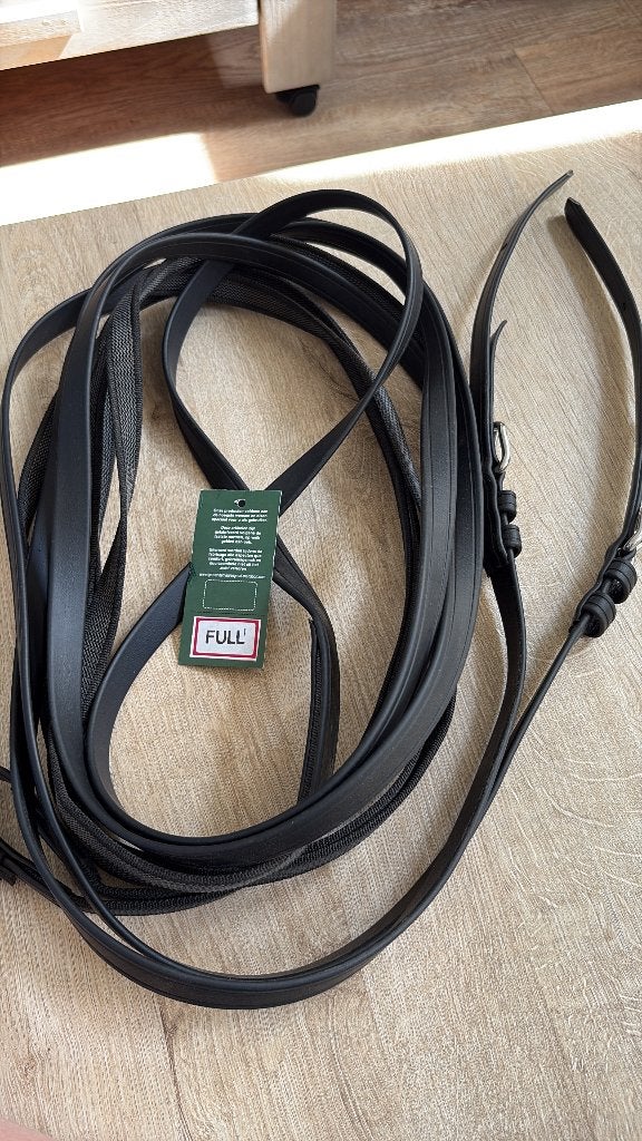 Men teugels maat full nieuw (of tandem), Dieren en Toebehoren, Nieuw, Ophalen of Verzenden, Zwart, Antislip