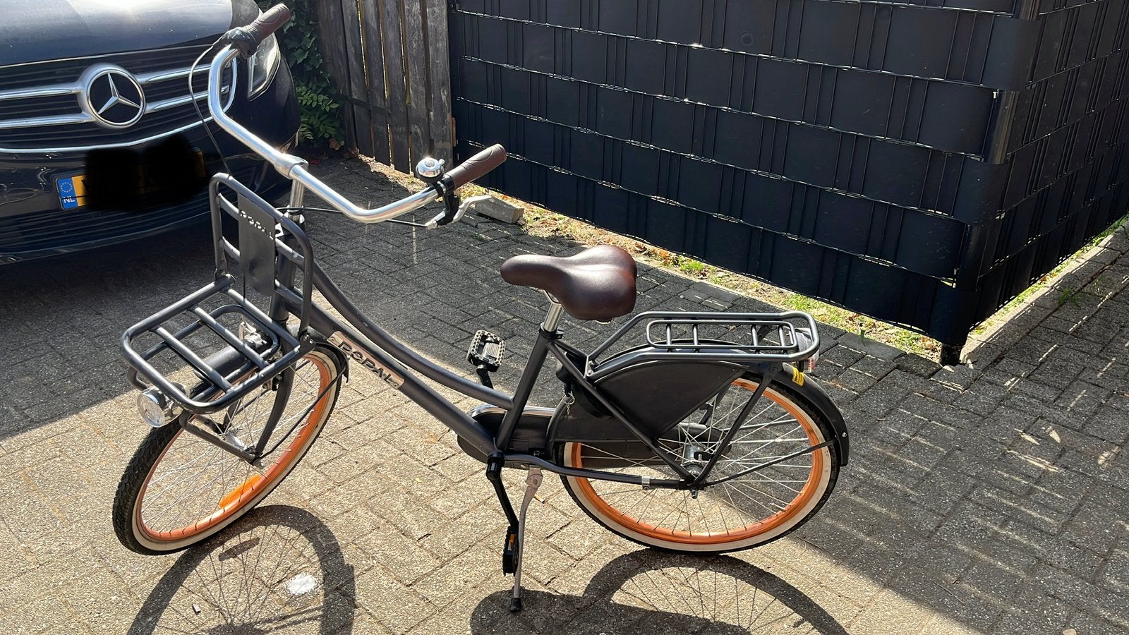 Popal Daily Dutch kinderfiets donkerblauw / roségoud, Fietsen en Brommers, Ophalen, Gebruikt, 20 inch of meer