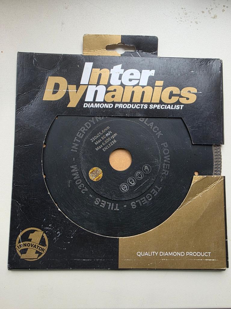 Diamantzaag Black Power premium 230x25.4mm, Ophalen of Verzenden