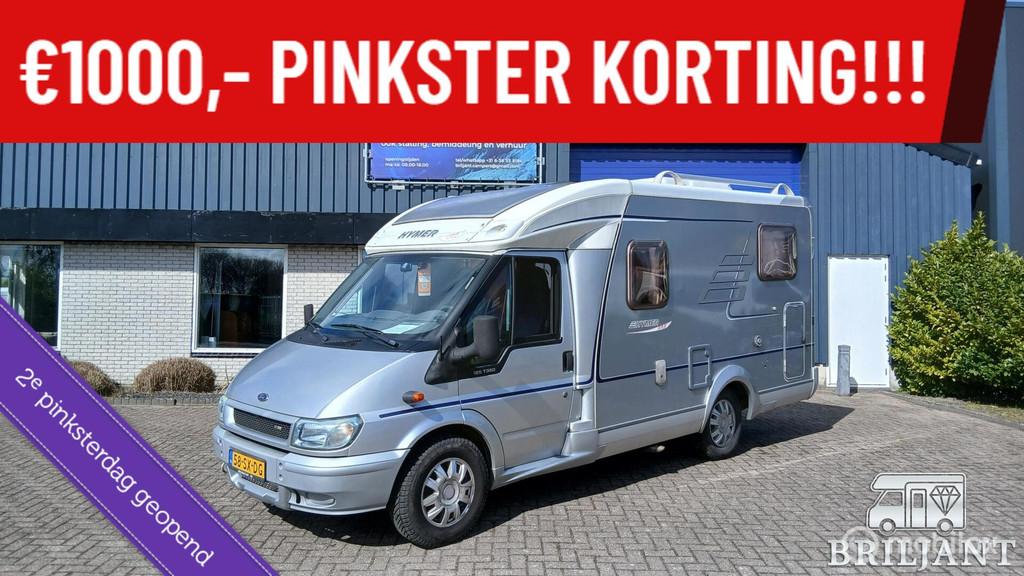 Hymer TEILINTEGRIERT HV 522.. 2006 dwarsbed, Caravans en Kamperen, Omvormer, Ringverwarming, Tot en met 2, Bedrijf